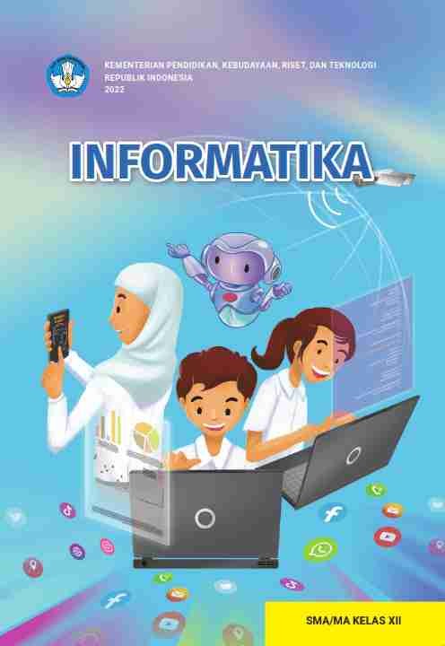 Sampul buku INFORMATIKA untuk SM...